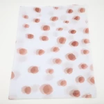 biodegradable black/silver/gold/rose 100 piece marble gold printed design 17gsm 18gsm gift soft wrapping tissue paper