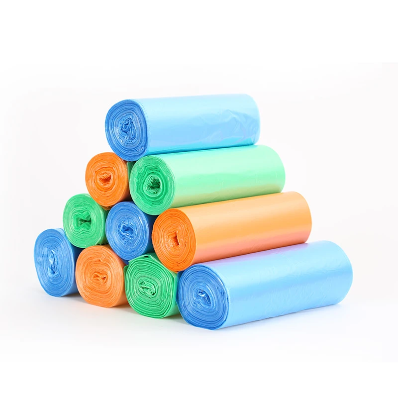 Biodegradable Plastic Trash Garbage Bags on Roll