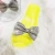Import Bling Bowknot Women Shoes Flat House Ladies Rhinestone Slippers Sandals for Women Shoes Slippers Slides Sandal Jelly Shoe from China
