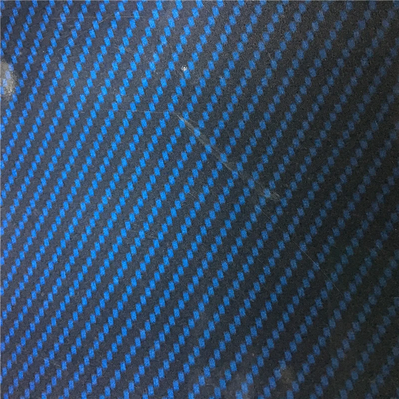 BLUE chrome fine candy carbon fiber hydrographix water transfer print foil paper for car wrap film