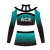 Import Blue Metallic Cheerleading uniform for cheerleader from China