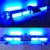 Import Blue strobe LED Flashing Warning Ambulance led lightbar For Emergency Vehicle with siren and speaker from China