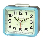 BM10801 Blue Multifunction Desk alarm clock with square shape