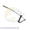 Bolus Gun Curved V Grip Metal Handle veterinary instruments