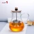 Import Borosilicate Round Heat Resistant Glass Basket Infusion Tea Pot from China