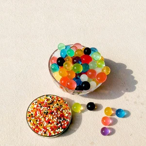 Bottled water beads gel balls crystal soil for kids gun toy