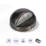 Brass Finish Low Voltage Landscape  Deck and Step Lighting Cast-Brass Outdoor Light For Garden Yard Decoration Light