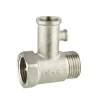 Brass safety relief valve
