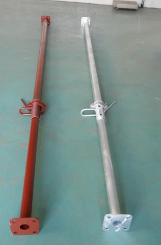 Building Concrete Construction Support Metal Props Poles Acrow Props Acro Leveling Screw Jacks Scaffolding