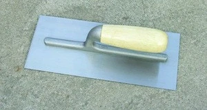 building tools/wooden handle plastering trowel