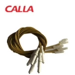 burner spark plug for cooking appliance