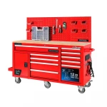 cabinet tool car Workshop garage metal tool cabinet/tool trolley/ tool cart with handle and wheels