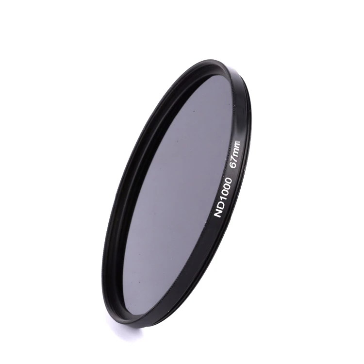 Camera Accessories 67mm Optics Neutral Gray Filter ND1000 Neutral Density Lens Filter