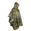Camouflage Wholesale Jungle Color Cross Country Waterproof Raincoat
