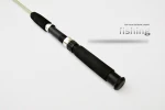 Camping fishing equipments rods transparent solid FRP 1.5m 2-8lbs shakespeare spinning fishing pole telescopic fishing rod
