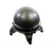 CanDo plastic exercise ball stool/trainer with locking casters, 50 cm ball