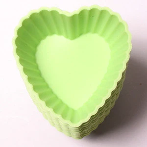 Candy Color Silicone Cup Cakes, BPA Free Mini Silicone Cupcake