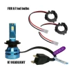 Car Led Headlight  Adaptor Base H7 connector led car lamp bulb holder for Golf7 special Headlamp Auto Adapter