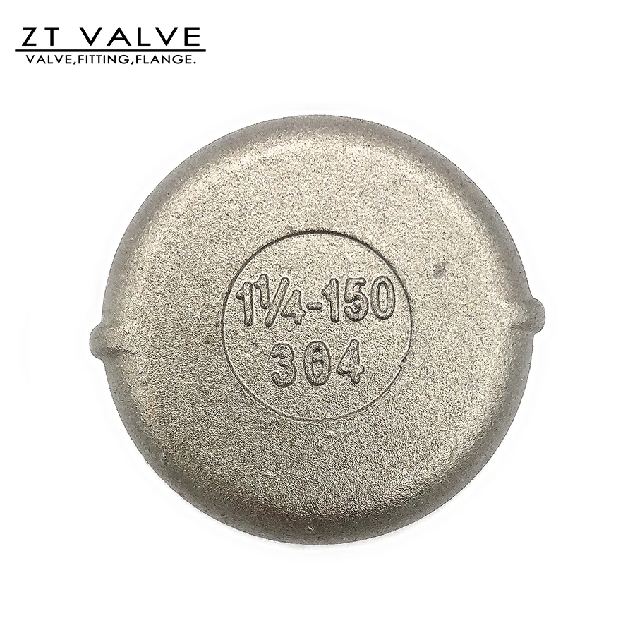 Cast 100mm end thread cap,quick cheapest ss pipe fitting