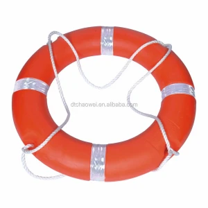 CE approval 2.5 kg water sports orange life buoy