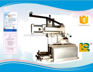 CE Certification cheap and safe Single Color Manual pad printer with closed ink cup for garment label