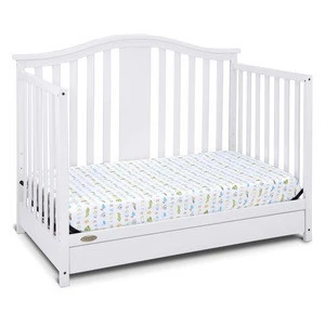 Cheap Comfortable Baby crib with solid wood for kid bed room furniture
