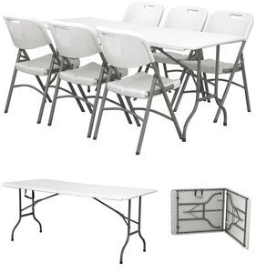 Cheap Common Use 6ft Folding Plastic Table For Sale