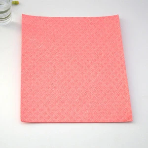 Cheap household cleaning tools accessories microfiber sponge kitchen dish washing cloth