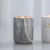 Import Cheap Personalized Custom Decorative Avender Ceramic Marble Jar Scented Candle from China