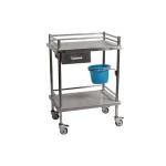 Cheap price stainless steel medical patient trolley aluminum trolley