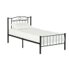 Cheap University Dormitory Low Height Metal Single Bed For Sale From China Factory