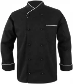 Chef Coat and Elastic Waist Chef Pants