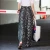 Import CHICEVER Striped Wide Leg Pants Women High Waist Split Chiffon Hit Color Loose Trousers  Summer Fashion from China