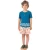 Import Children clothing boys boutique baby clothes blue round neck cotton t shirt from China