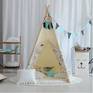 children play house baby canvas toy tent