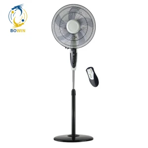China 110V 220V Stand Fan 16 inch Ventilador De Pie Rechargeable Standing Fan 18 inch Plastic