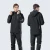 Import China Black Bicycle Rain Coats Suit for Men Lightweight Waterproof from China