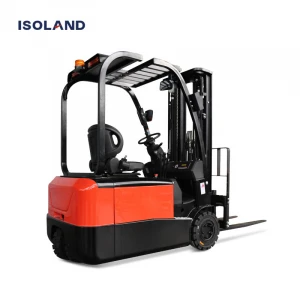 China Electric Forklift Truck Price Full Electric Pallet With Four Big Tyres Forklift