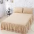Import China factory latest model full fitted bed skirt from China