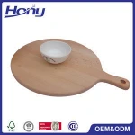 China Factory Price Eco-friendly Bamboo Wood Plate for Sushi, Pizza,Cake