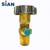 China Fuhua Valve Factory Wholesale Industrial Gas Co2 Gas Cylinder Valve Brass SiAN Brand