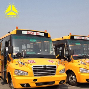 China leading manufacture export solar electric School bus