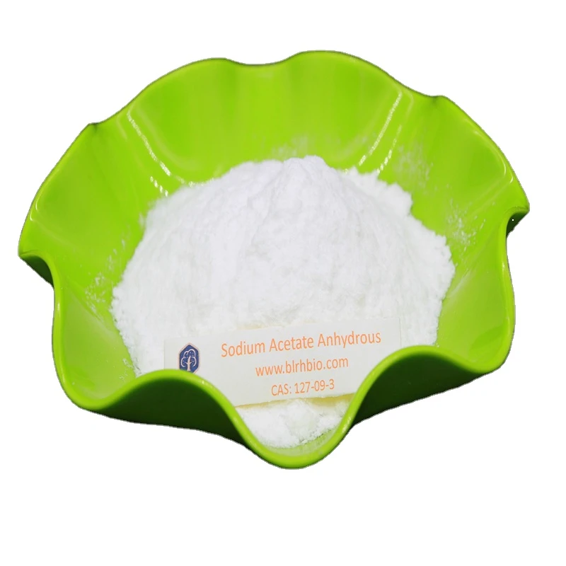 China manufacturer aceatet solubility sodium acetate anhydrous plant