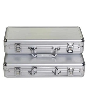 China Manufacturer Customized Size Small Aluminium Instruments Carry Case  Tool Suitcase Hard Aluminum Tool Case with Foam