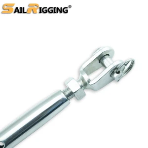 China Manufacturer High Quality Close Body Ss316 16MM 24MM Stainless Steel Fork and Fork Turnbuckle