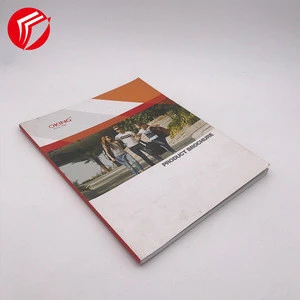 china printing and binding service paperback book catalog design a4 soft cover printing book