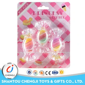 China shantou factory cartoon make up plastic candy toy