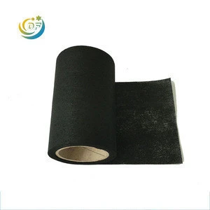 China wholesale facial face mask use activated carbon air filter media sheet absorbent activated carbon filter cloth