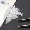 China wholesale synthetic white stone round 3mm cubic zirconia loose gemstone