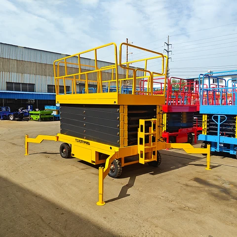 Small Electric Rising Platform Buy Chinese Brand Compact 16 Meter Height Hydraulic Aerial Work ...